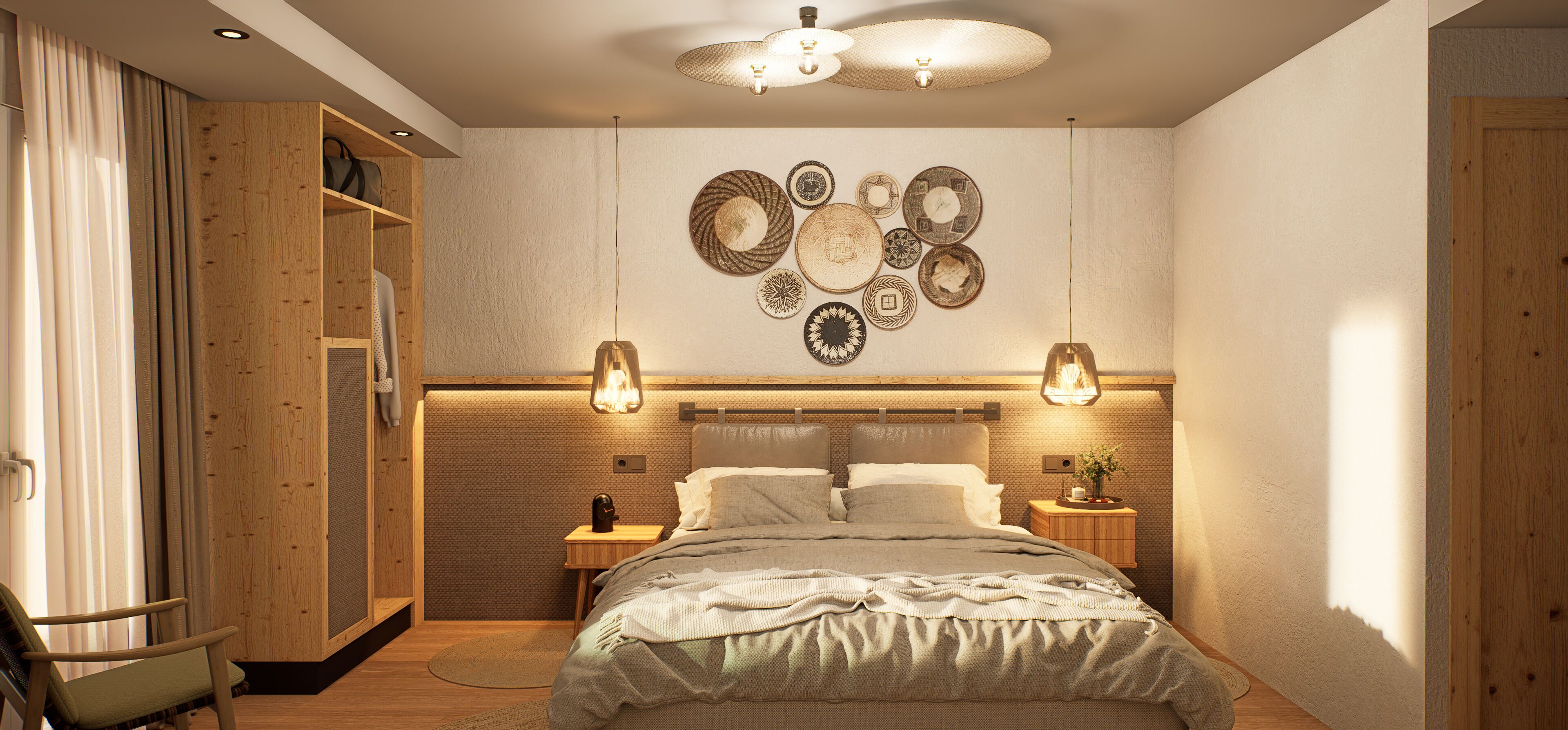 In-room safe, desk, blackout drapes, iron/ironing board