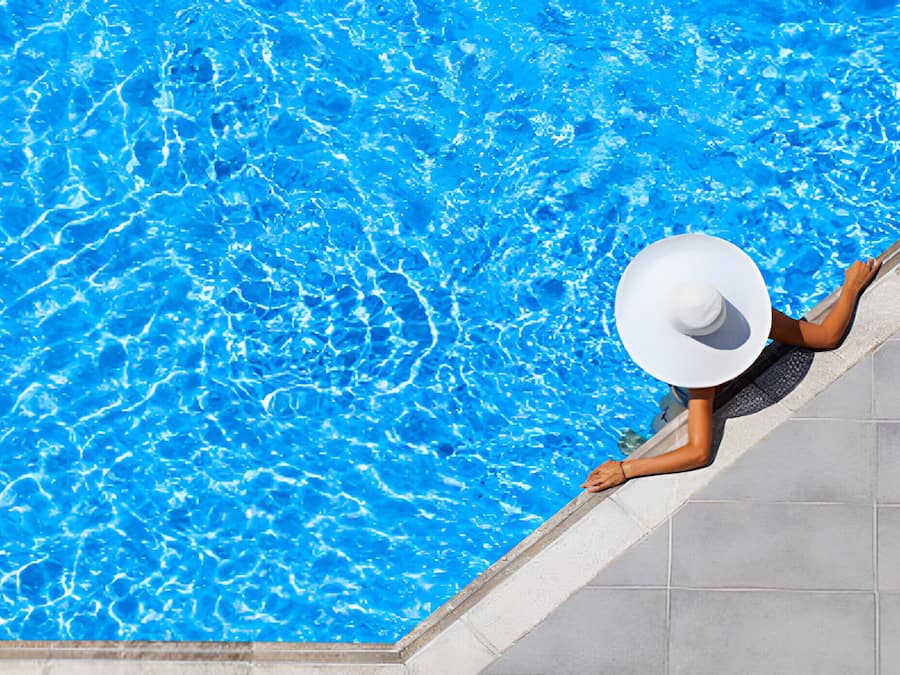 Seasonal outdoor pool