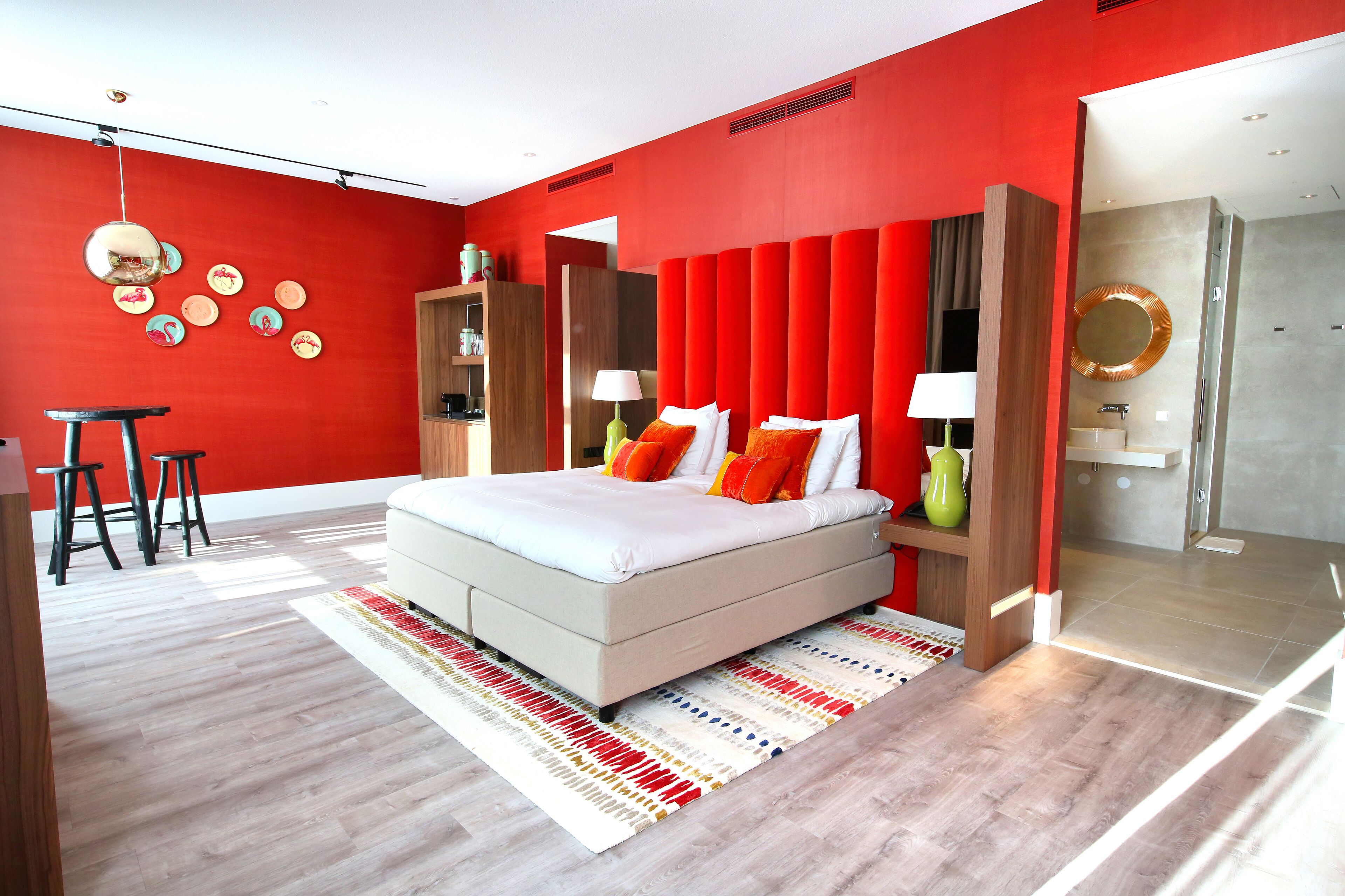 suite t3 - suite op hoogste etage  | hypo-allergenic bedding, minibar, in-room safe, desk