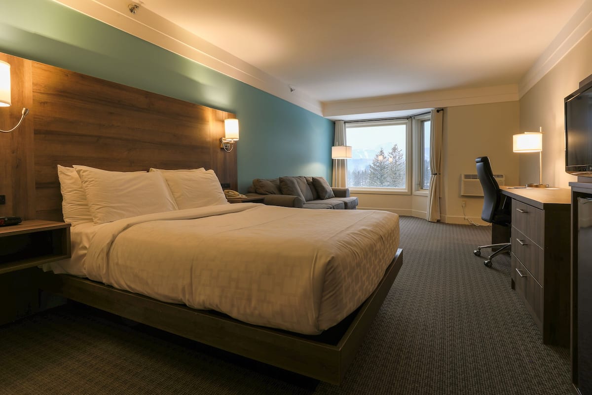 1 chambre, literie de qualité, coffre-fort, bureau