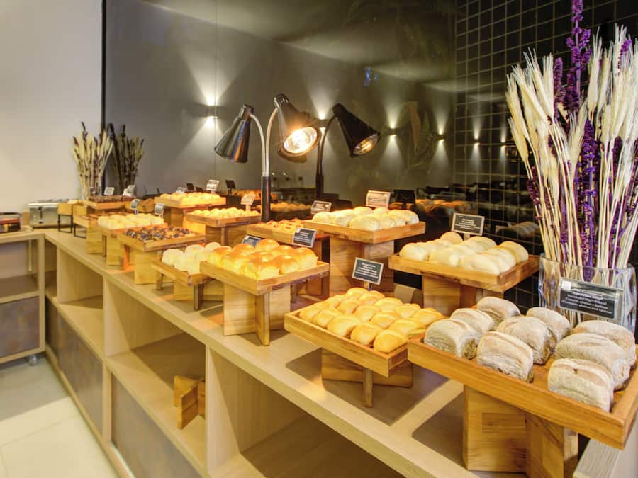 Gratis morgenmadsbuffet hver dag