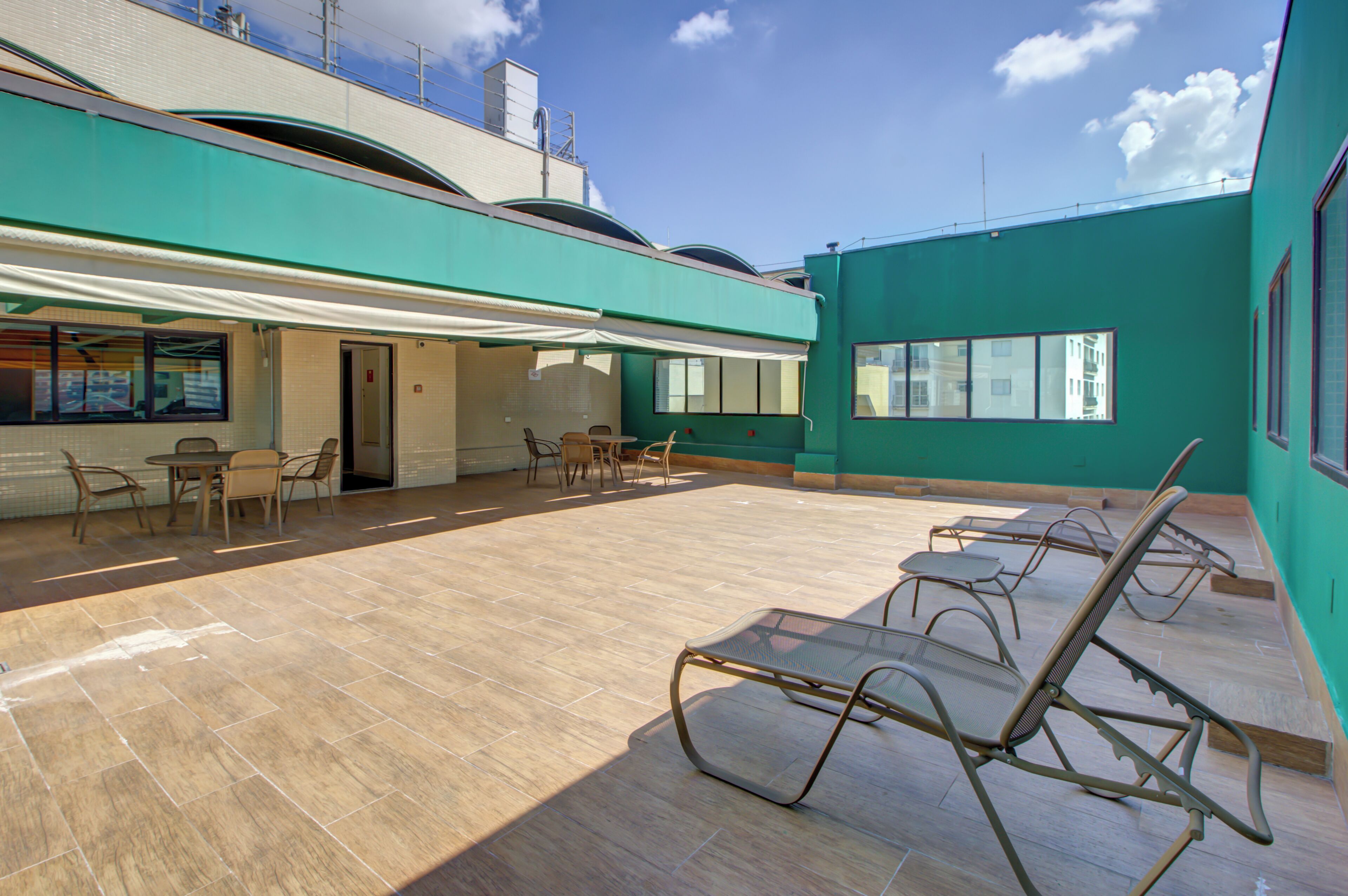 Terraço na cobertura