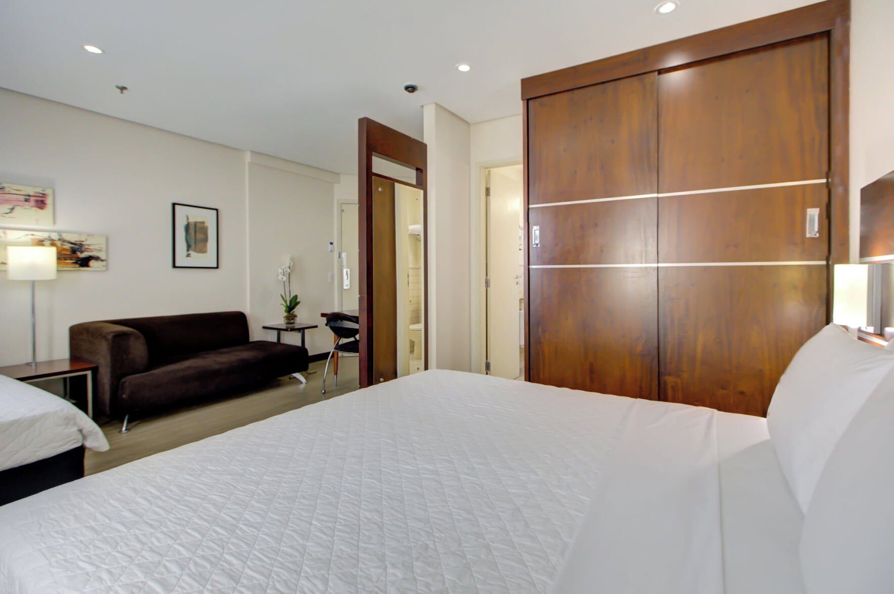 Minibar, in-room safe, desk, laptop workspace