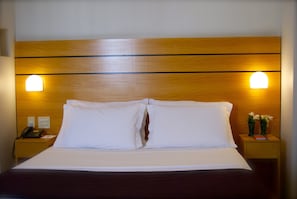 Minibar, in-room safe, blackout drapes, free WiFi