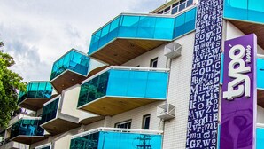 Fassade der Unterkunft