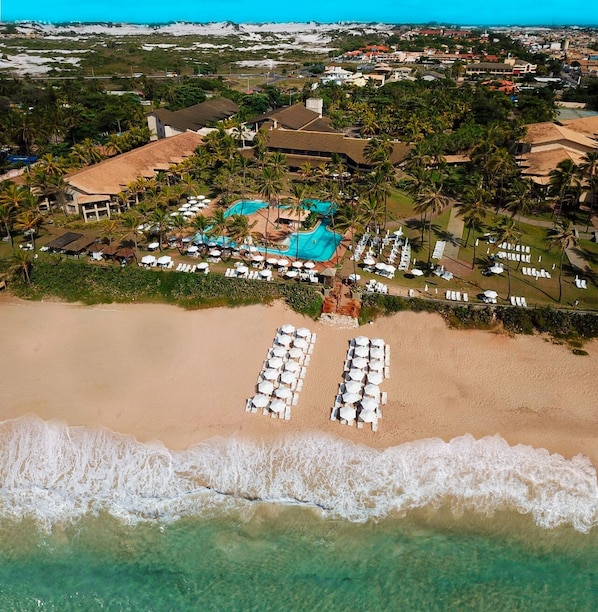 On the beach - Catussaba Resort Hotel (Salvador)