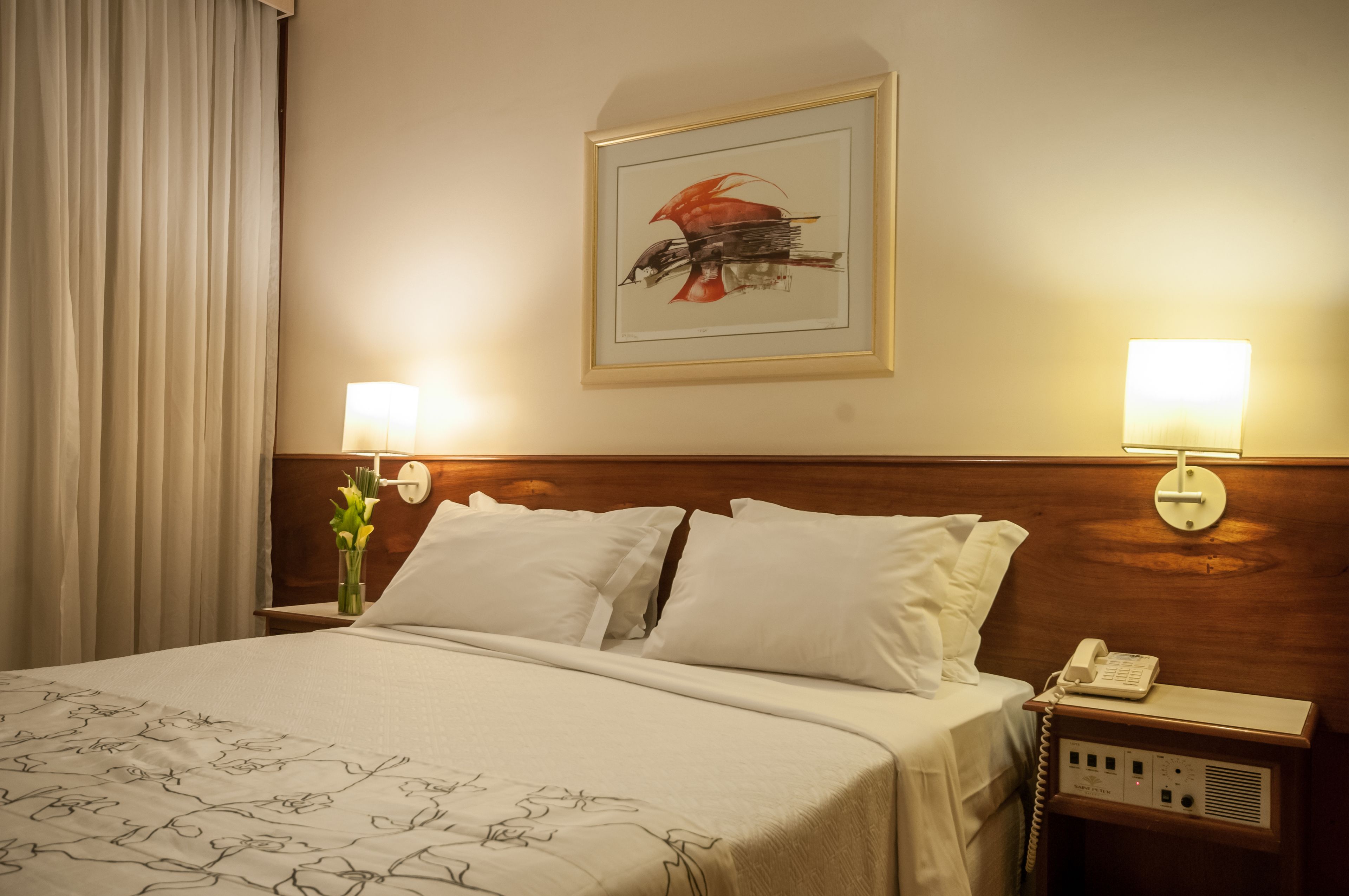 superior room, 1 queen bed | 1 bedroom, hypo-allergenic bedding, minibar, desk