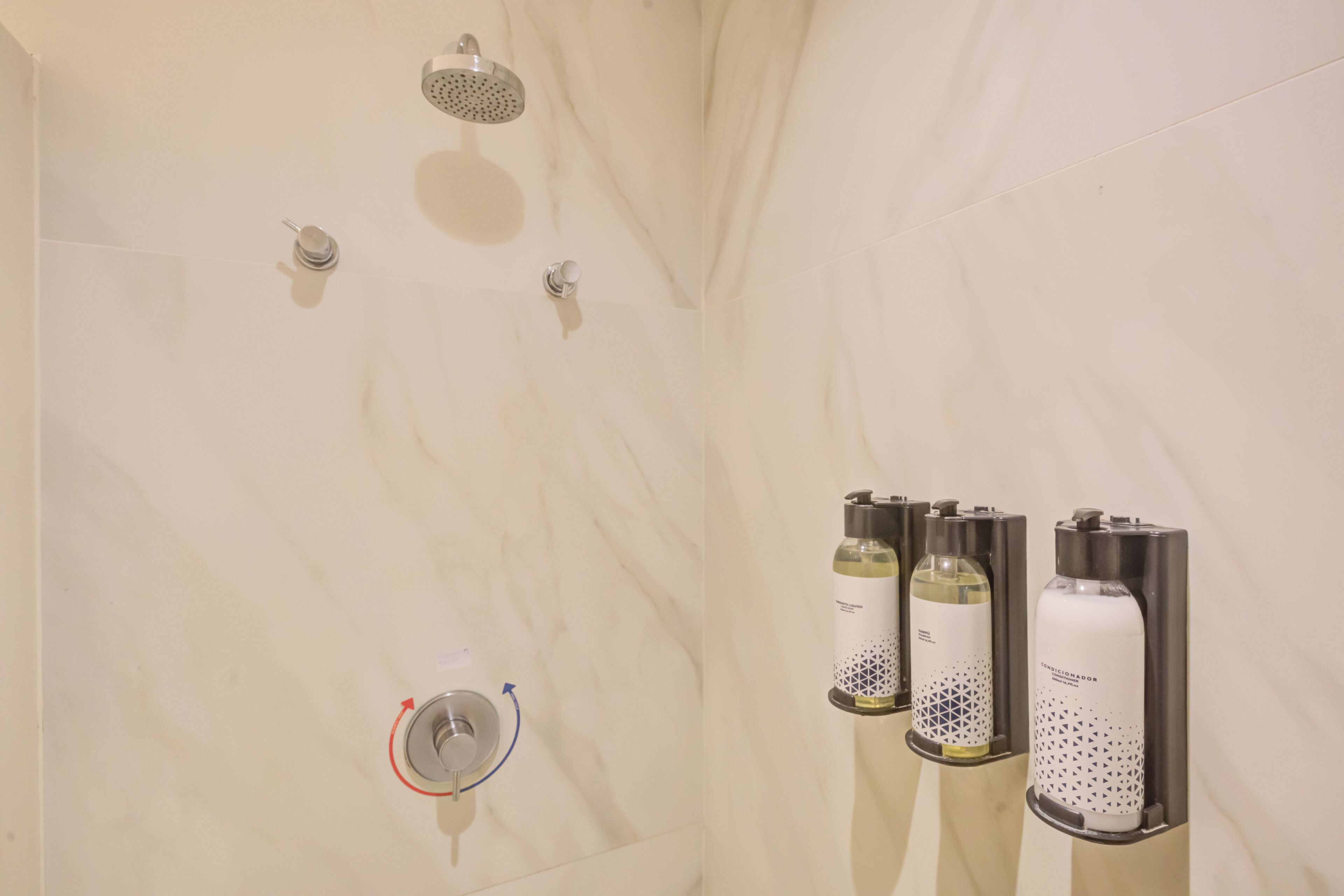 room, 1 queen bed, refrigerator | bathroom | shower, free toiletries, hair dryer, towels