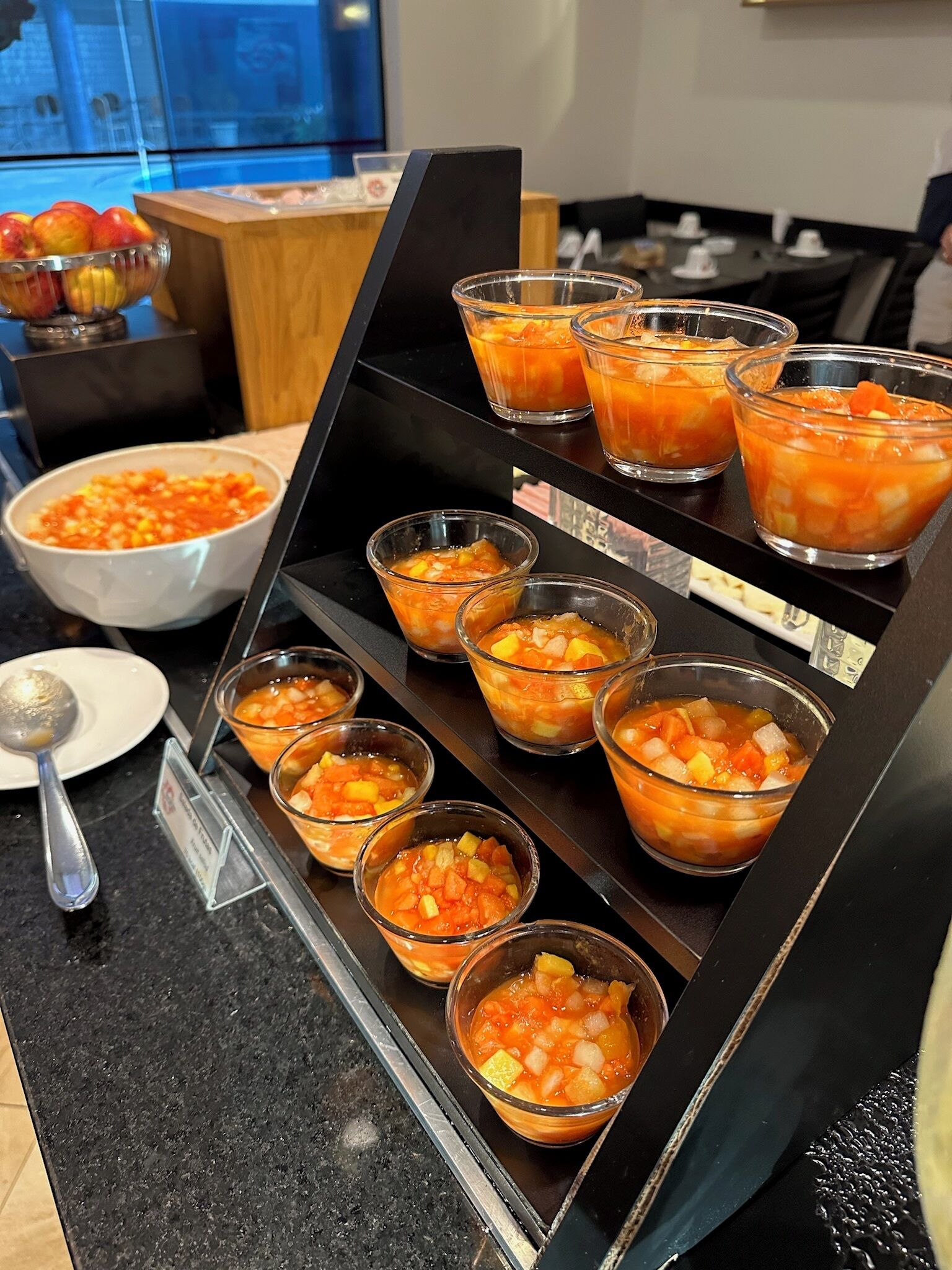 daily buffet breakfast (brl 49.50 per person)