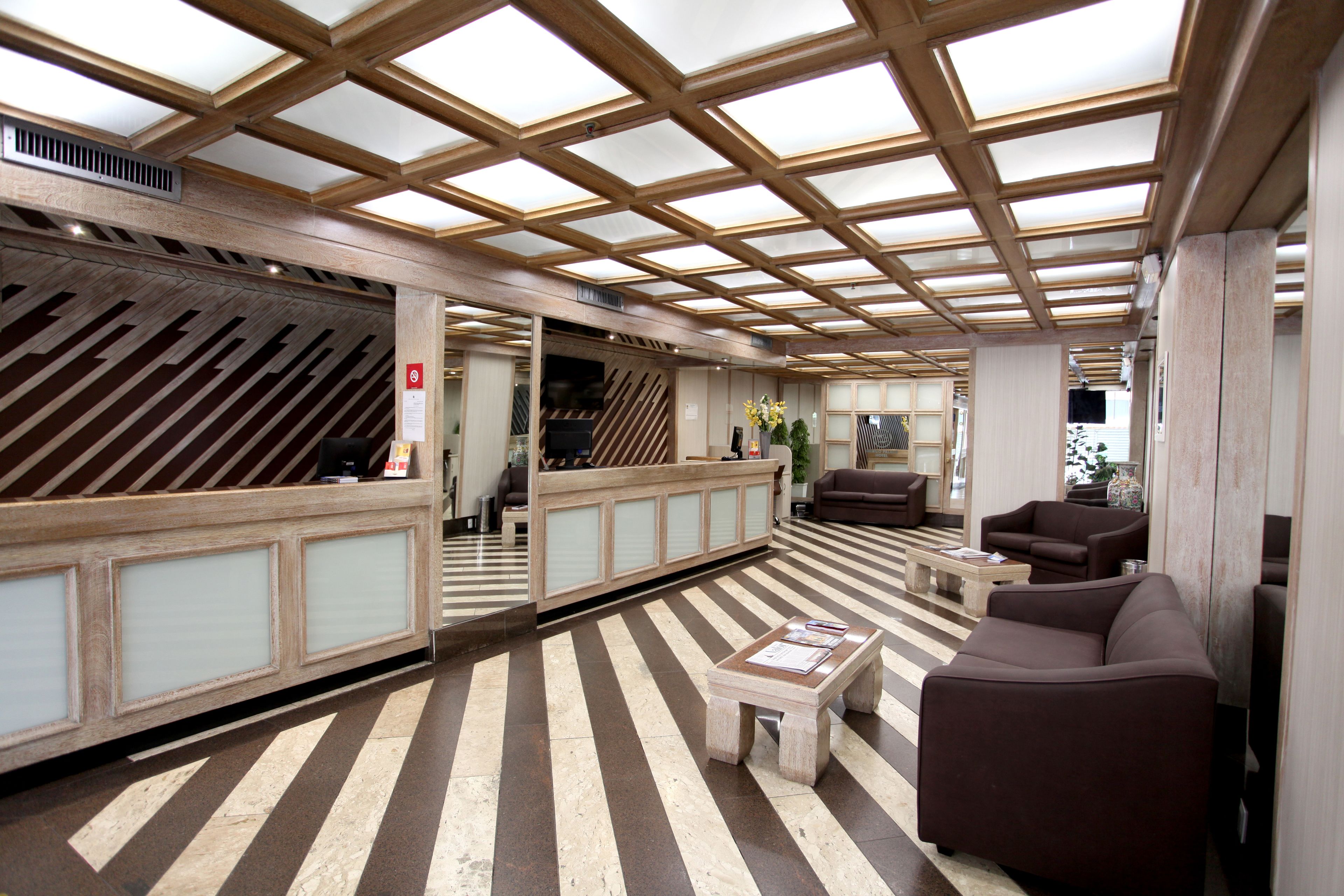 check-in/check-out kiosk