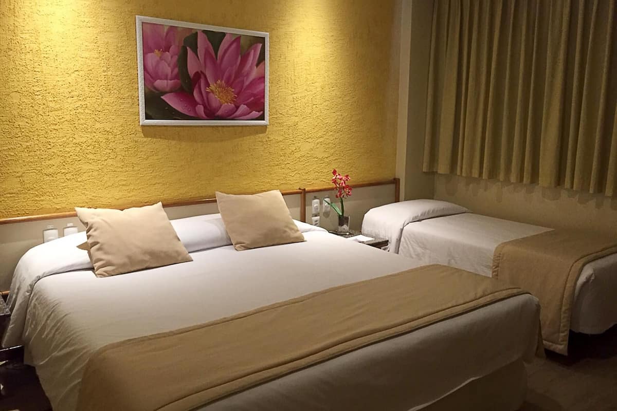 Literie hypoallergénique, minibar, coffres-forts dans les chambres