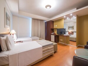 Premium bedding, minibar, in-room safe, desk