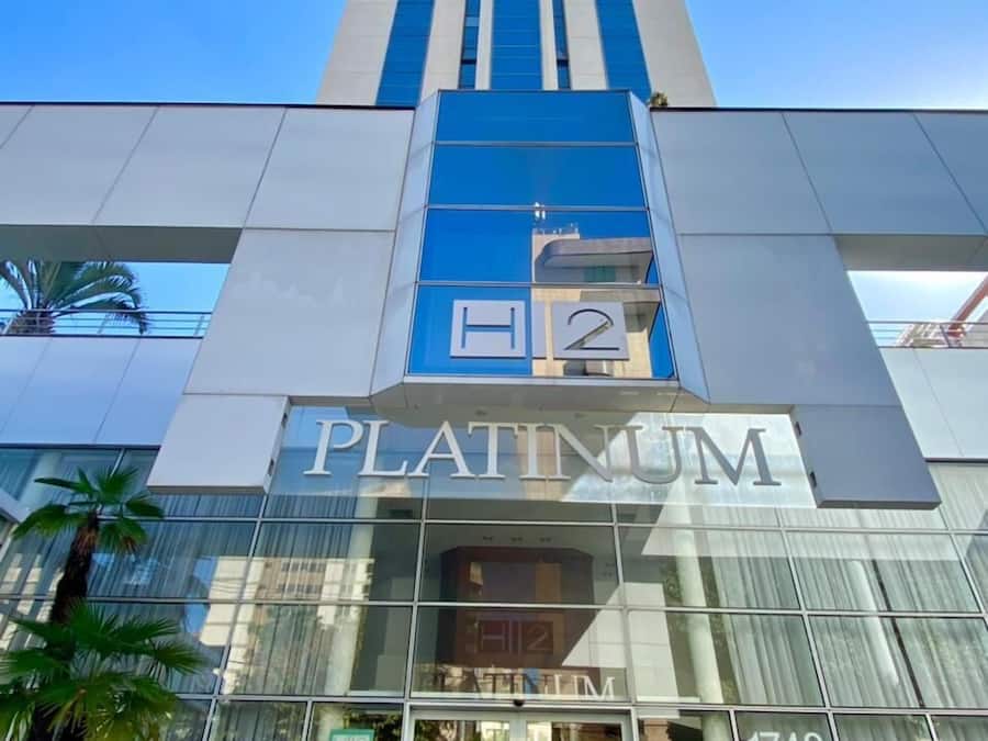 Facciata della struttura