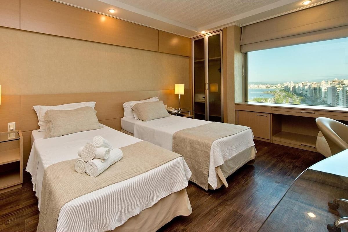 Minibar, in-room safe, desk, blackout curtains