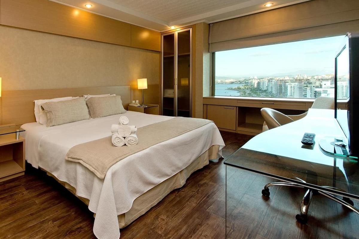 Minibar, in-room safe, desk, blackout curtains