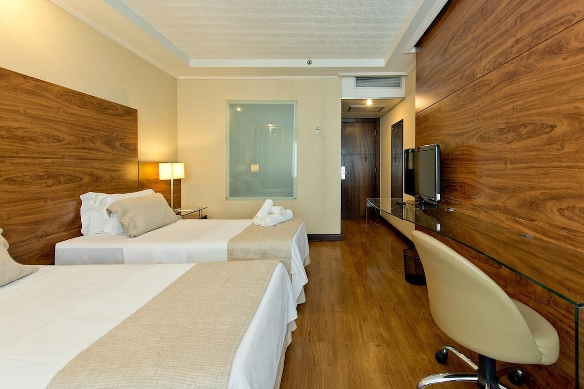 Minibar, in-room safe, desk, blackout curtains