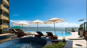 Outdoor spa tub - Majestic Palace Hotel (Florianópolis)