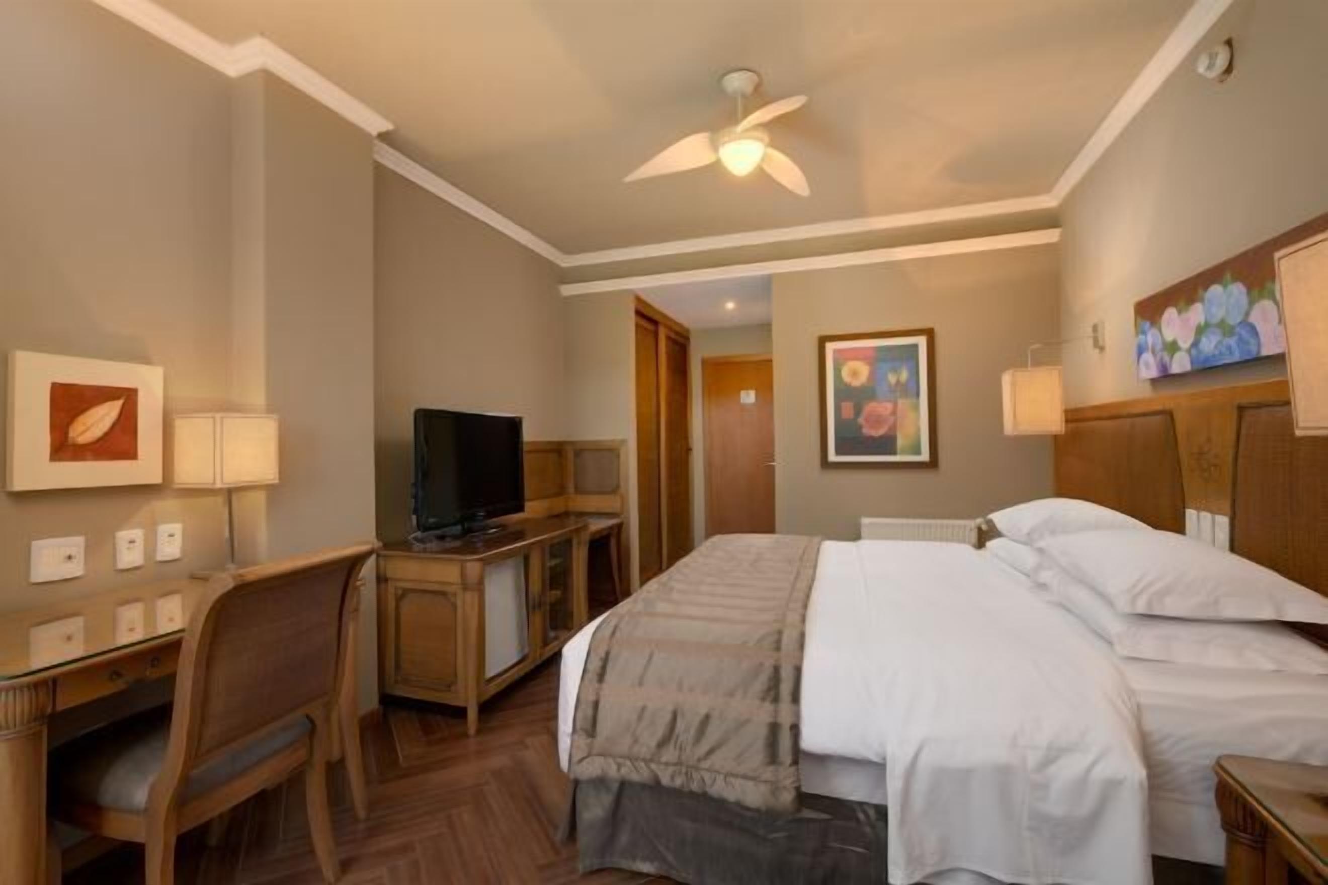 Premium bedding, minibar, in-room safe, desk