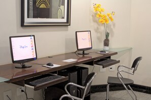 Business center - Plaza Inn Flat Araxá (Araxá)