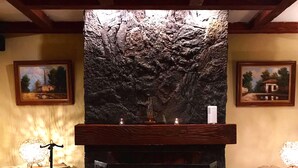 Fireplace - Malalcahuello Thermal Hotel & Spa (Curacautin)
