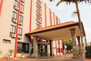 Façade de l’hébergement 