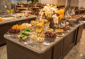 Frokostbuffé er inkludert hver dag