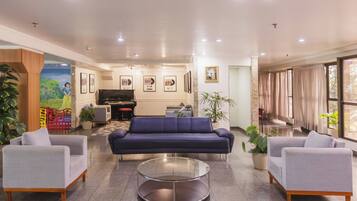 Sala de estar en el lobby