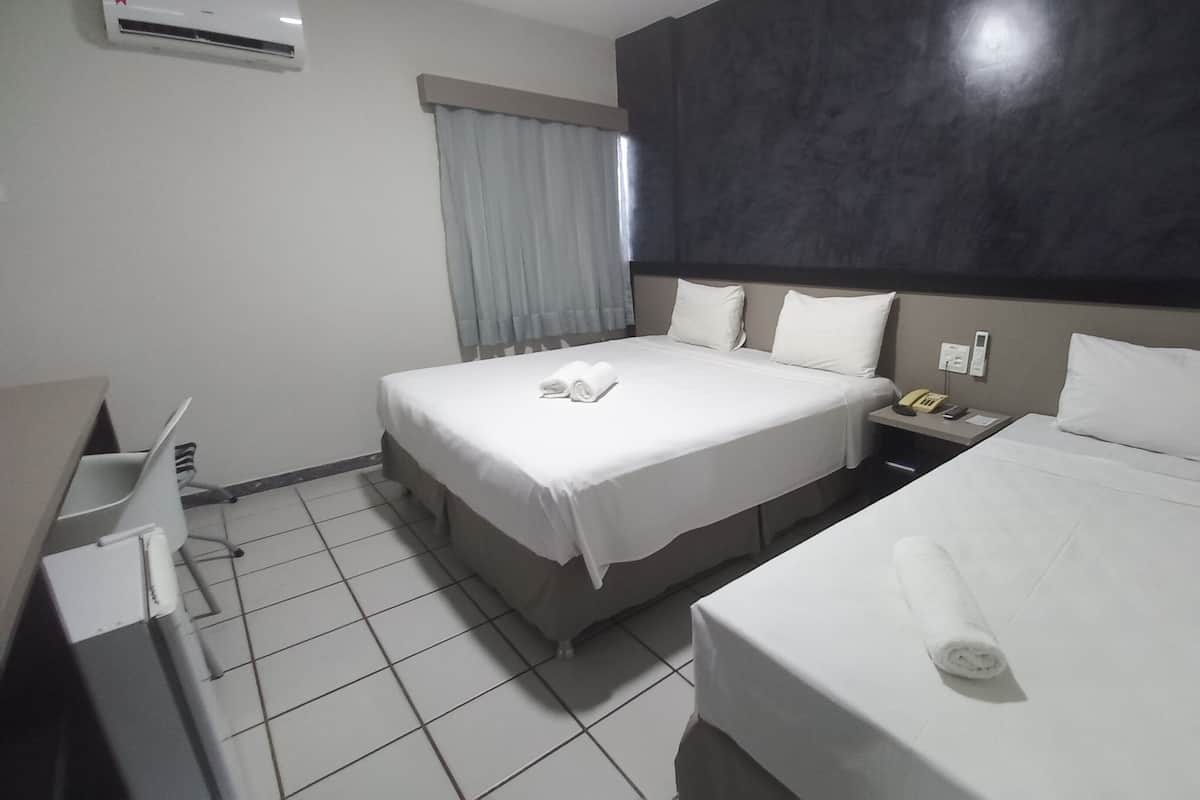 In-room safe, desk, blackout curtains, free cots/infant beds