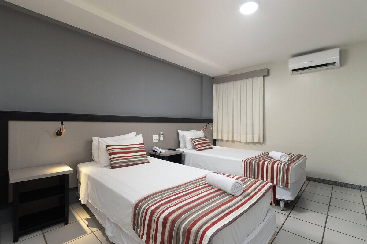 In-room safe, desk, blackout curtains, free cots/infant beds
