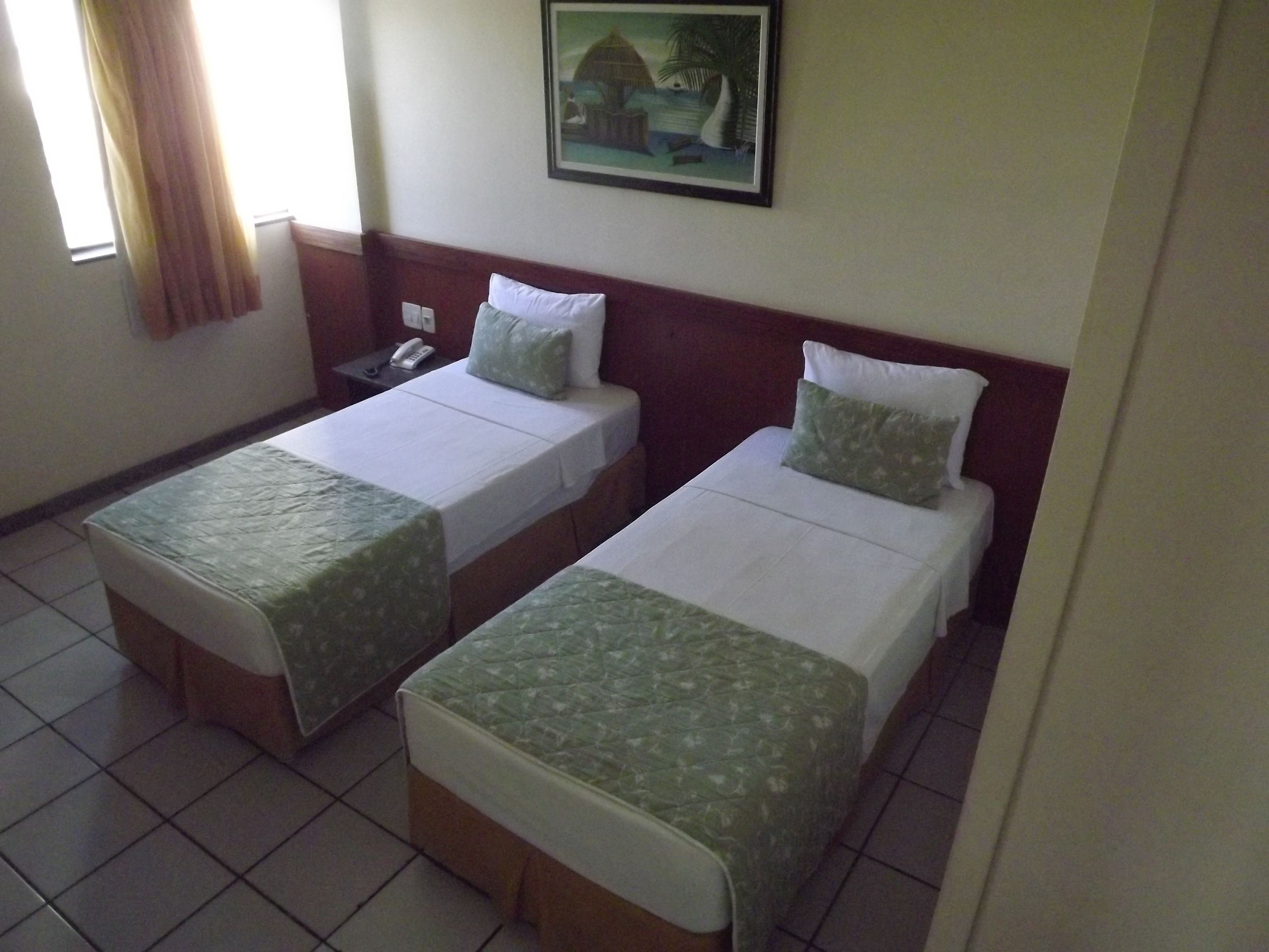 standard twin room | 1 bedroom, in-room safe, desk, blackout curtains