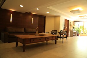 Sala de estar en el lobby