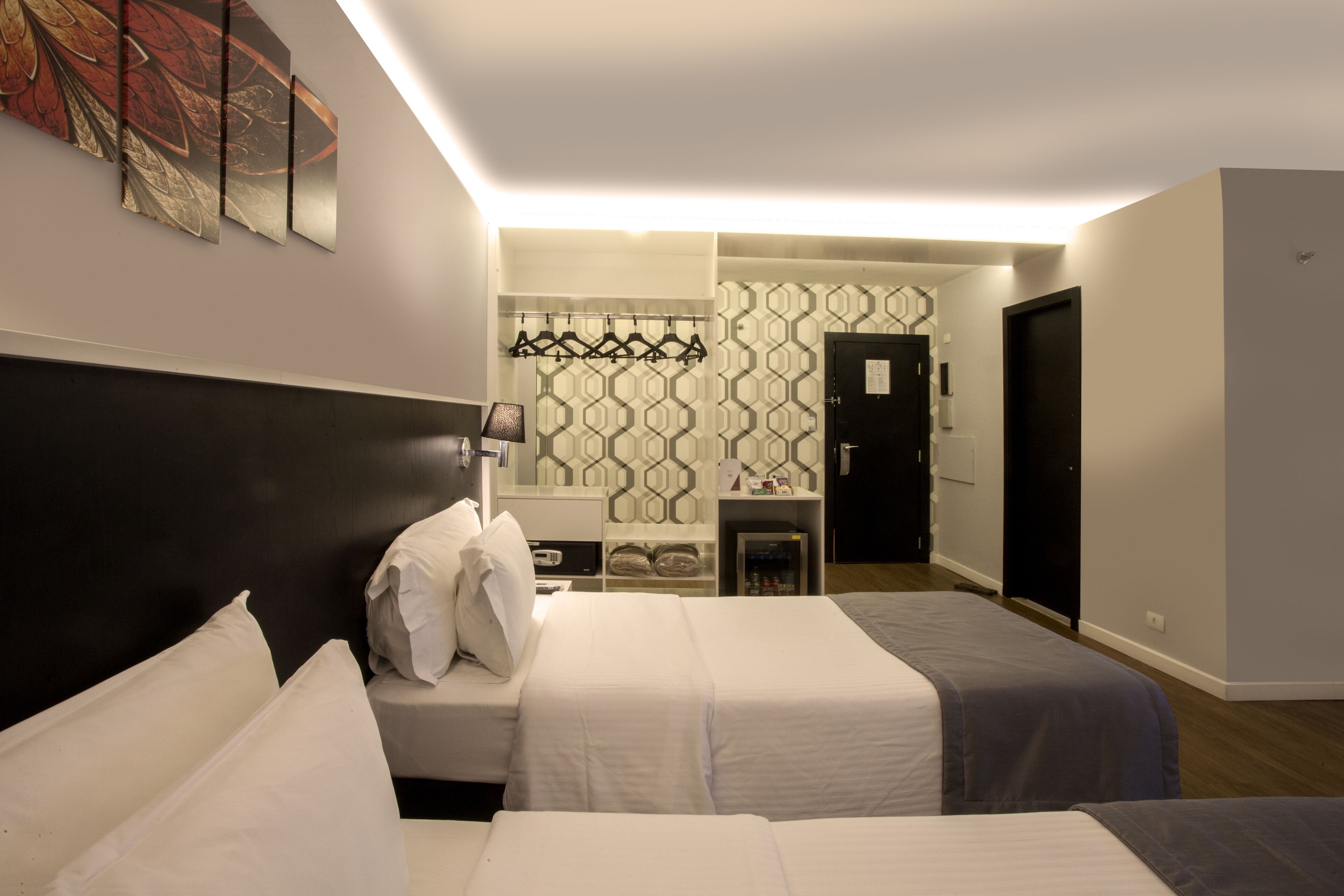 superior twin room | minibar, in-room safe, desk, blackout curtains