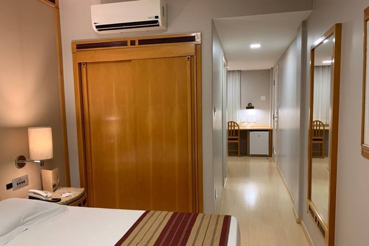 Free minibar items, desk, laptop workspace, free WiFi