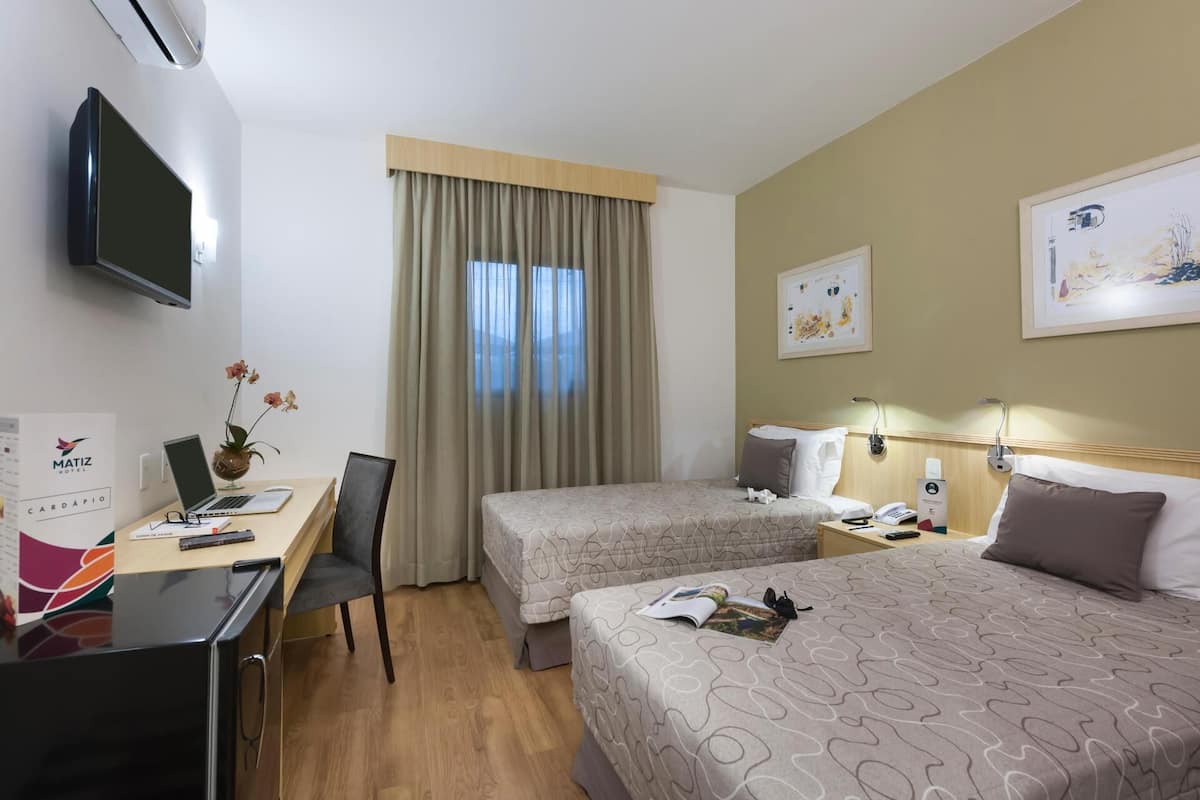 Hypo-allergenic bedding available, minibar, in-room safe, desk