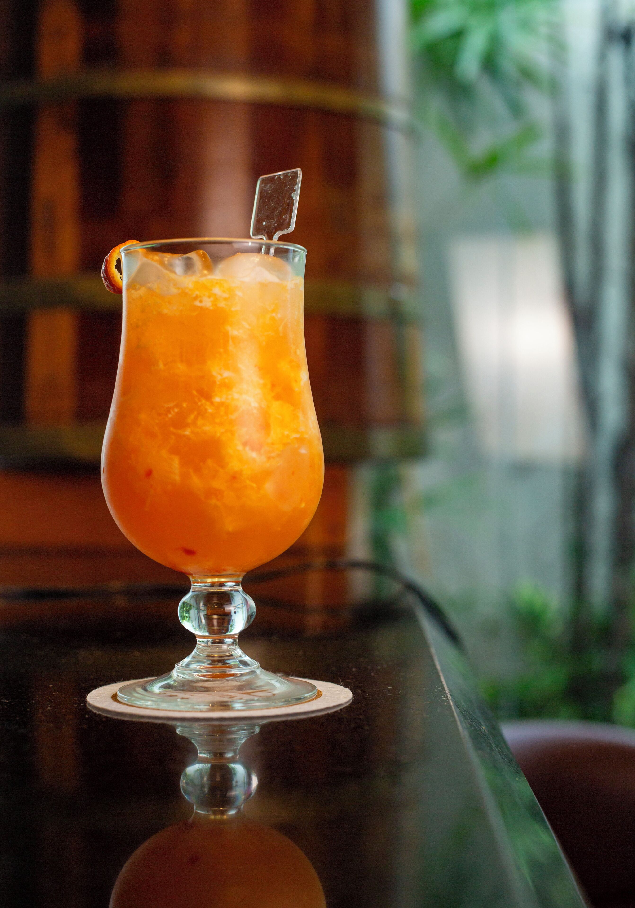 rooftop bar, poolside views