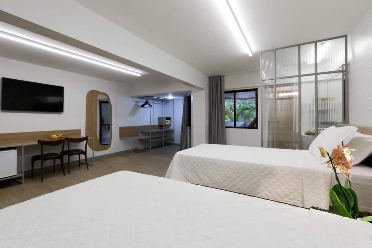 1 chambre, minibar, coffres-forts dans les chambres, rideaux occultants