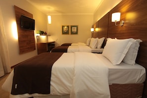 Minibar, in-room safe, desk, blackout curtains