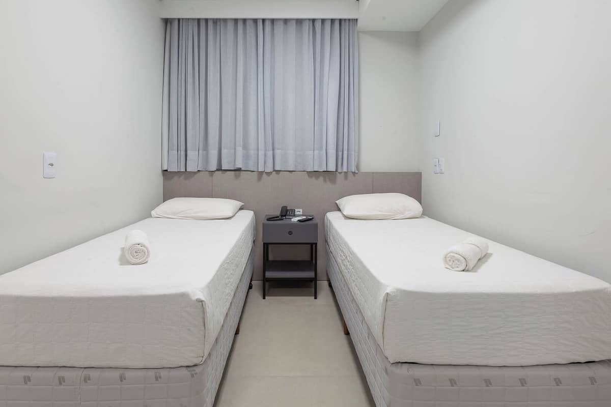Minibar, blackout drapes, soundproofing, free WiFi
