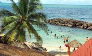 Uitzicht vanuit accommodatie