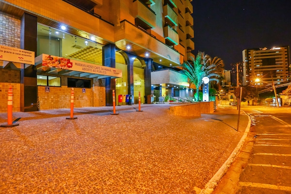 Front of property – evening/night