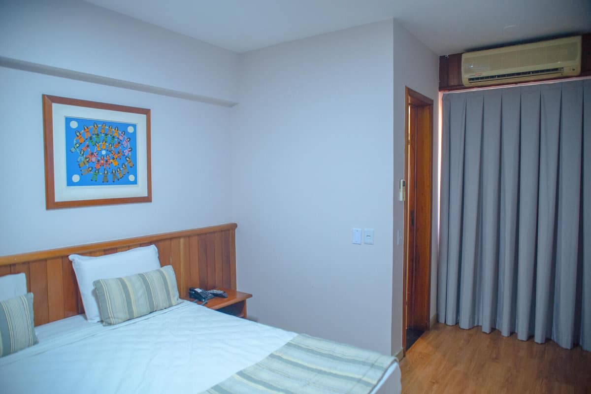 1 slaapkamer, een minibar, een kluis op de kamer