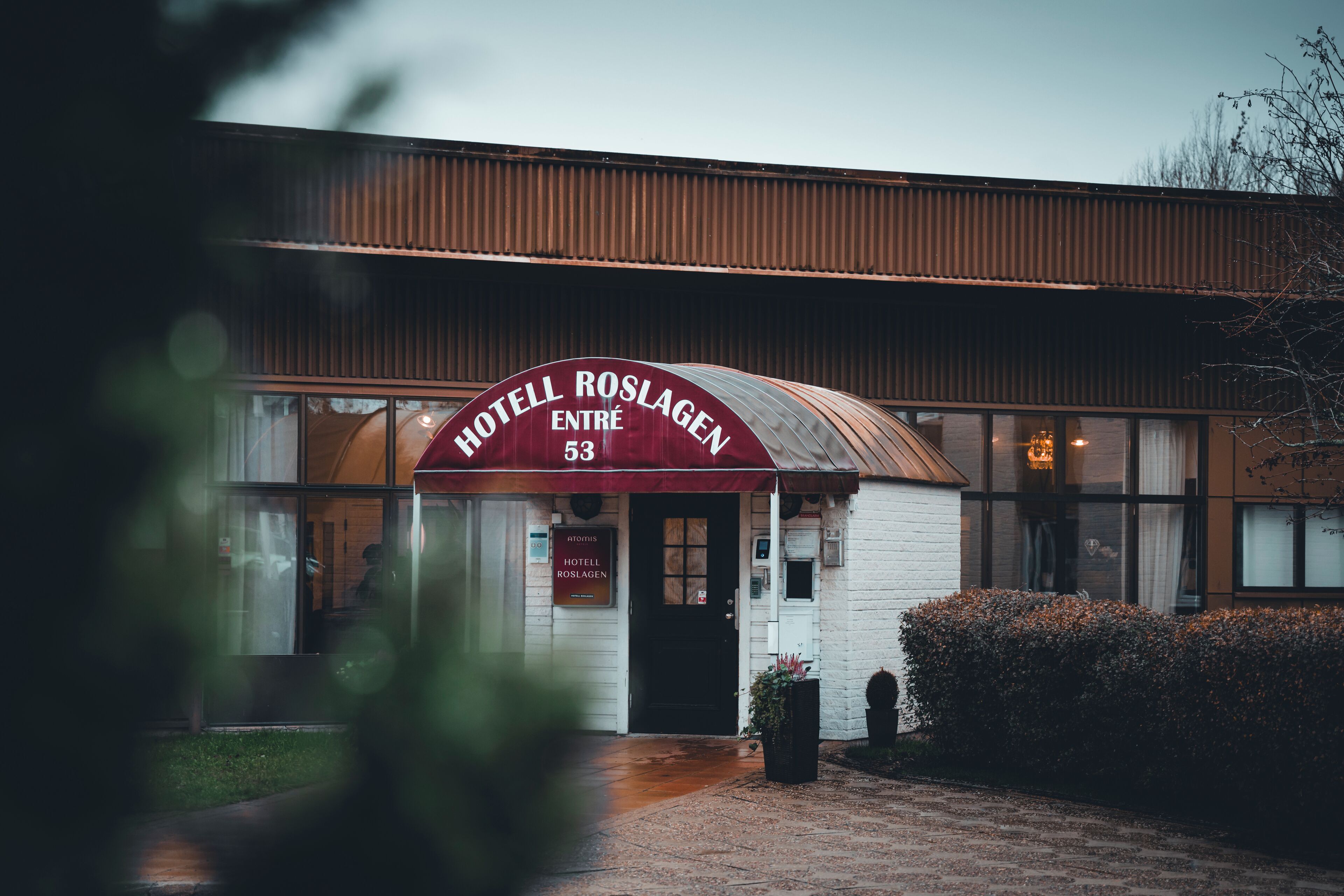 Fassade der Unterkunft