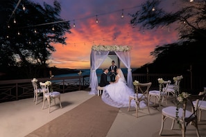 Außenbereich für Hochzeiten