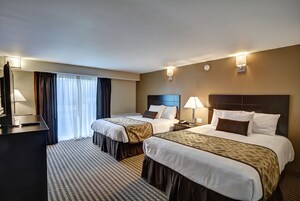 Standard Room, 2 Queen Beds, Refrigerator & Microwave | Desk, iron/ironing board, rollaway beds, free WiFi