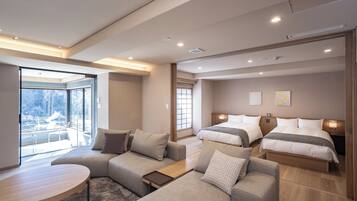 Presidential Suite, 2 Bedrooms, Private Bathroom, Mountain View | 1 bedroom, down comforters, in-room safe, individually decorated