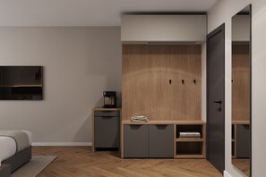 Classic Room, 1 Katil Raja (King) | Bar mini, meja, ruang kerja komputer riba, langsir/tirai gelap terus 