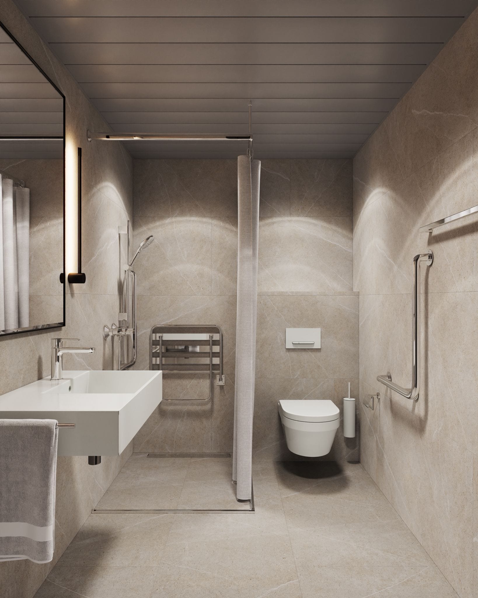 Classic-Zimmer, 1 King-Bett | Badezimmer | Haartrockner, Handtücher, Seife, Shampoo