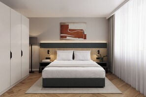 Suite | Minibar, desk, laptop workspace, blackout curtains - Tailormade Hotel METROPOL St.Gallen (St. Gallen)