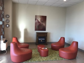 Sitzecke in der Lobby