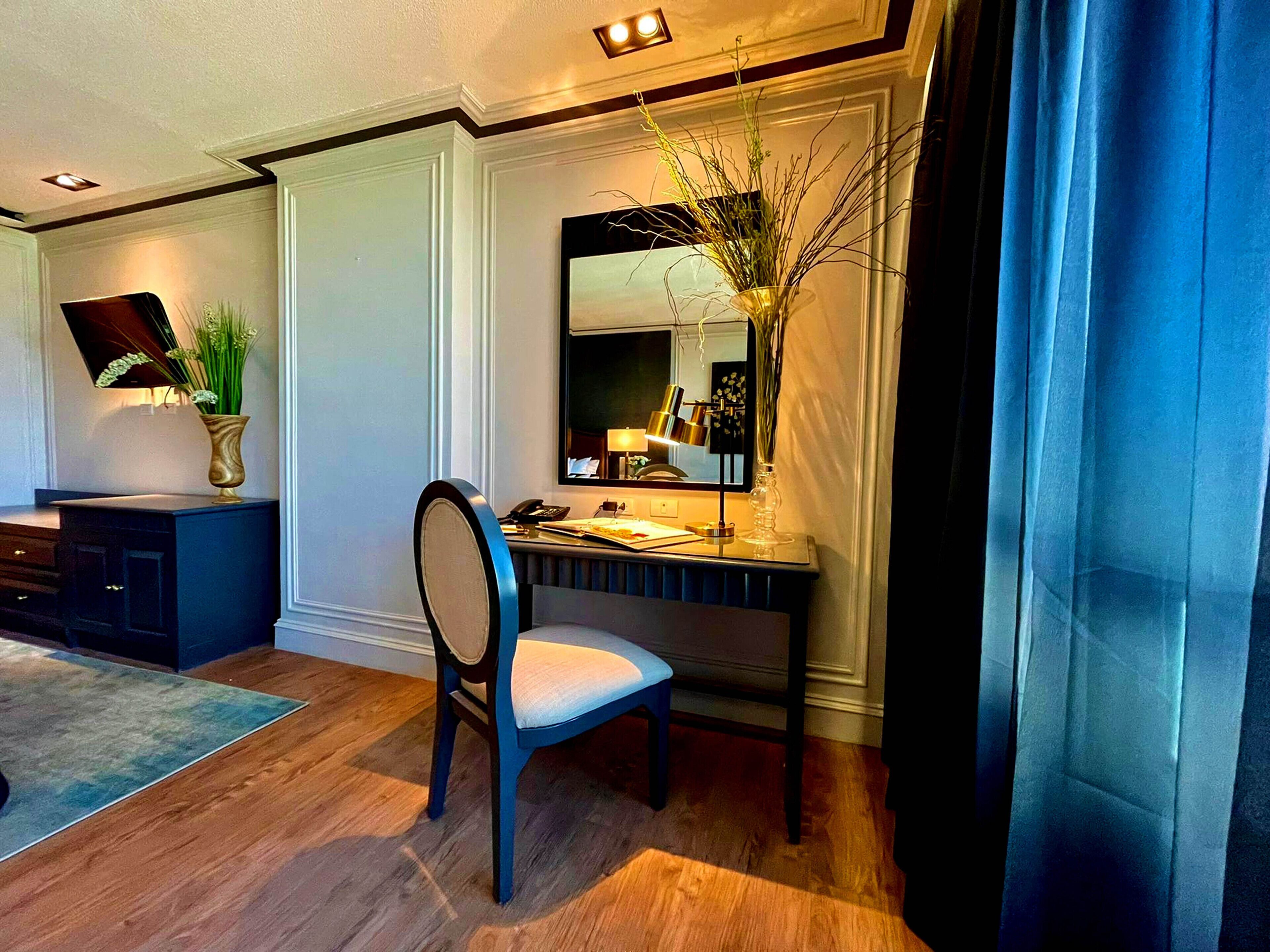 premier room | minibar, in-room safe, desk, blackout curtains